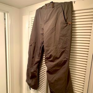 Men’s Descente DNA Grey Ski Pants, Size 38